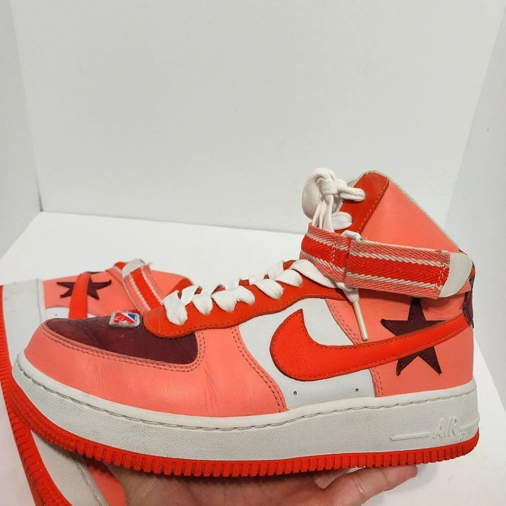 Nike Air Force 1 High Riccardo‎ Tisci All-Star Sneakers, Size 7M|8.5W|EUR 40